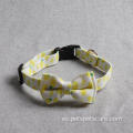 Impresión de frutas Pet Small Pet Gato Bow Tie Collar